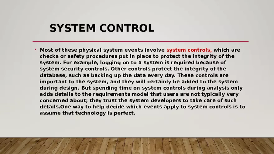 Use Cases and Event Decomposition - Page 7