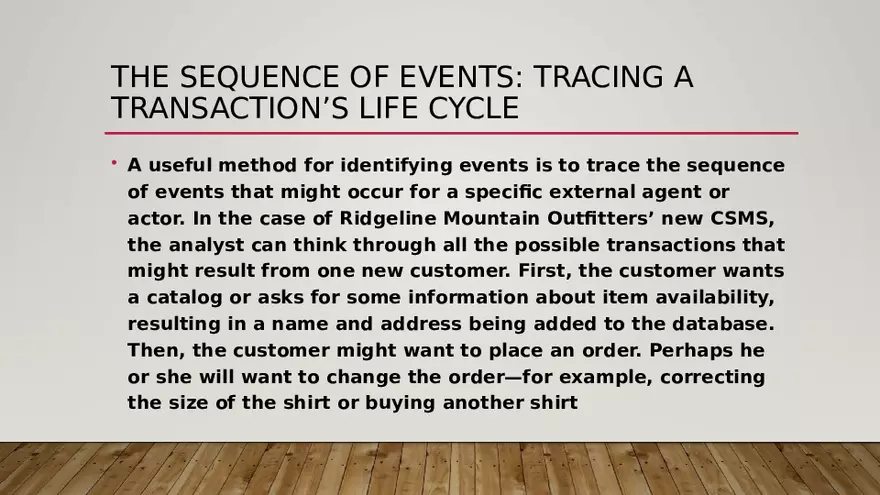 Use Cases and Event Decomposition - Page 4