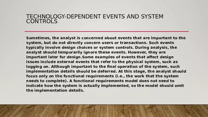 Use Cases and Event Decomposition - Page 6