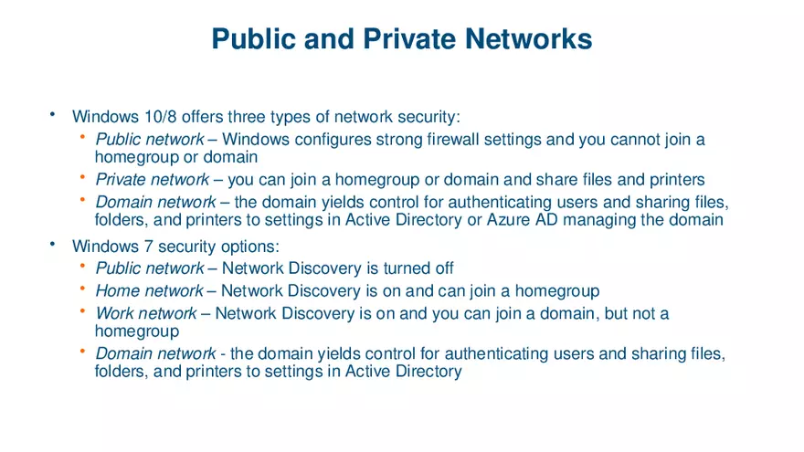 Windows Versions and Customer Service Lecture 4 - Page 8