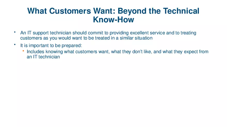 Windows Versions and Customer Service Lecture 4 - Page 9