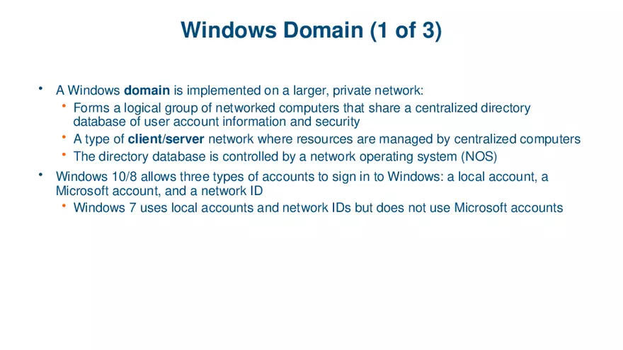 Windows Versions and Customer Service Lecture 4 - Page 4