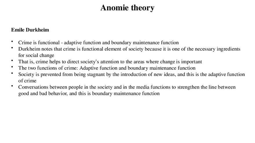 Theories of Crime Unit 3 Part 3 - Page 3