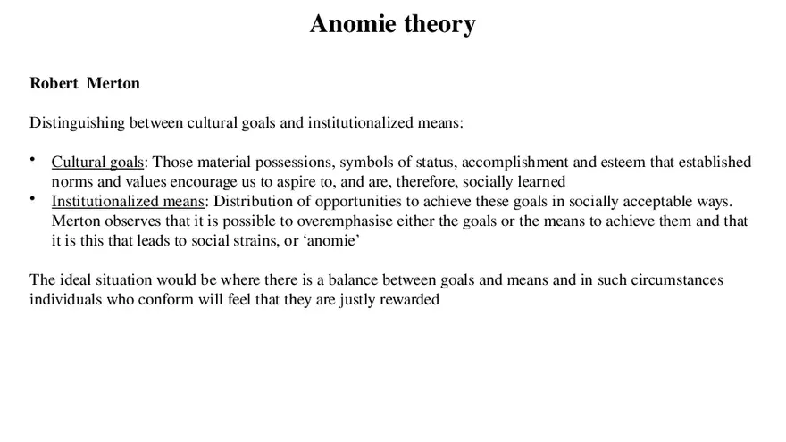 Theories of Crime Unit 3 Part 3 - Page 5
