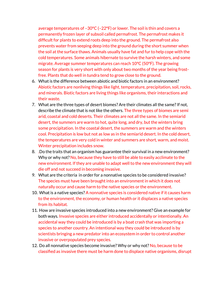 Fundamentals of Ecosystems and Food Webs - Page 2