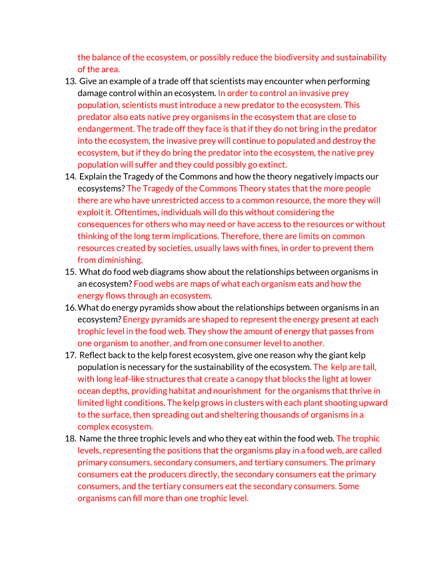Fundamentals of Ecosystems and Food Webs - Page 3