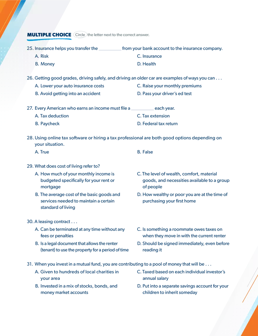 Understanding of Your Personal Finances - Page 4