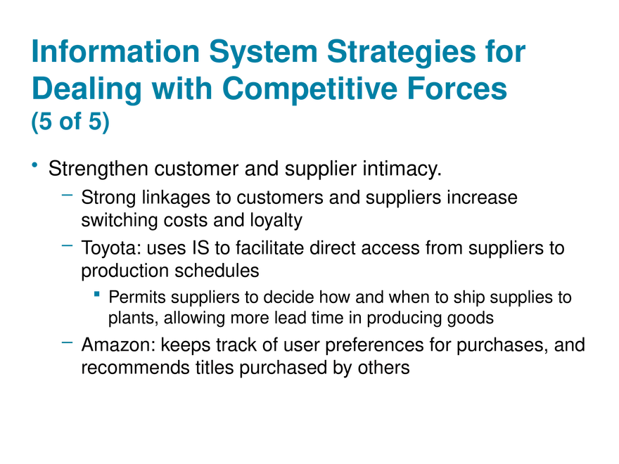 Achieving Competitive Advantage Part 1 - Page 11