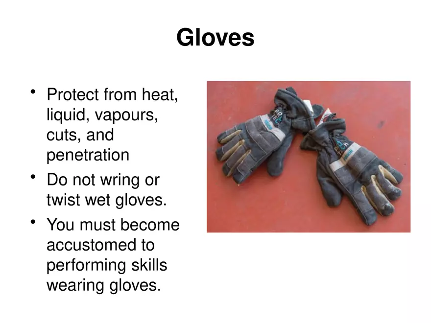 Chapter 3 Personal Protective Equipment Part 3 - Page 4