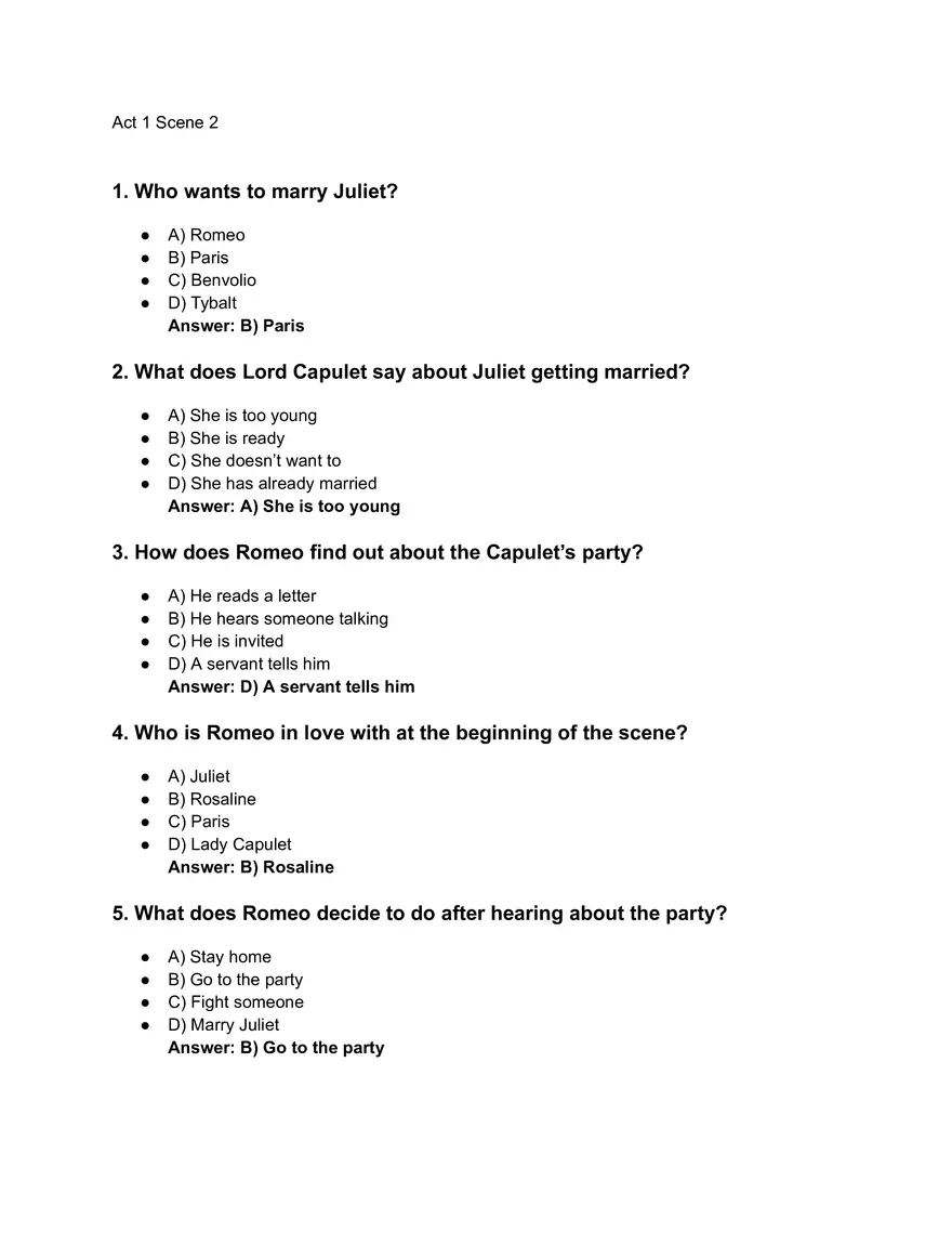 Who Wants to Marry Juliet - Page 1