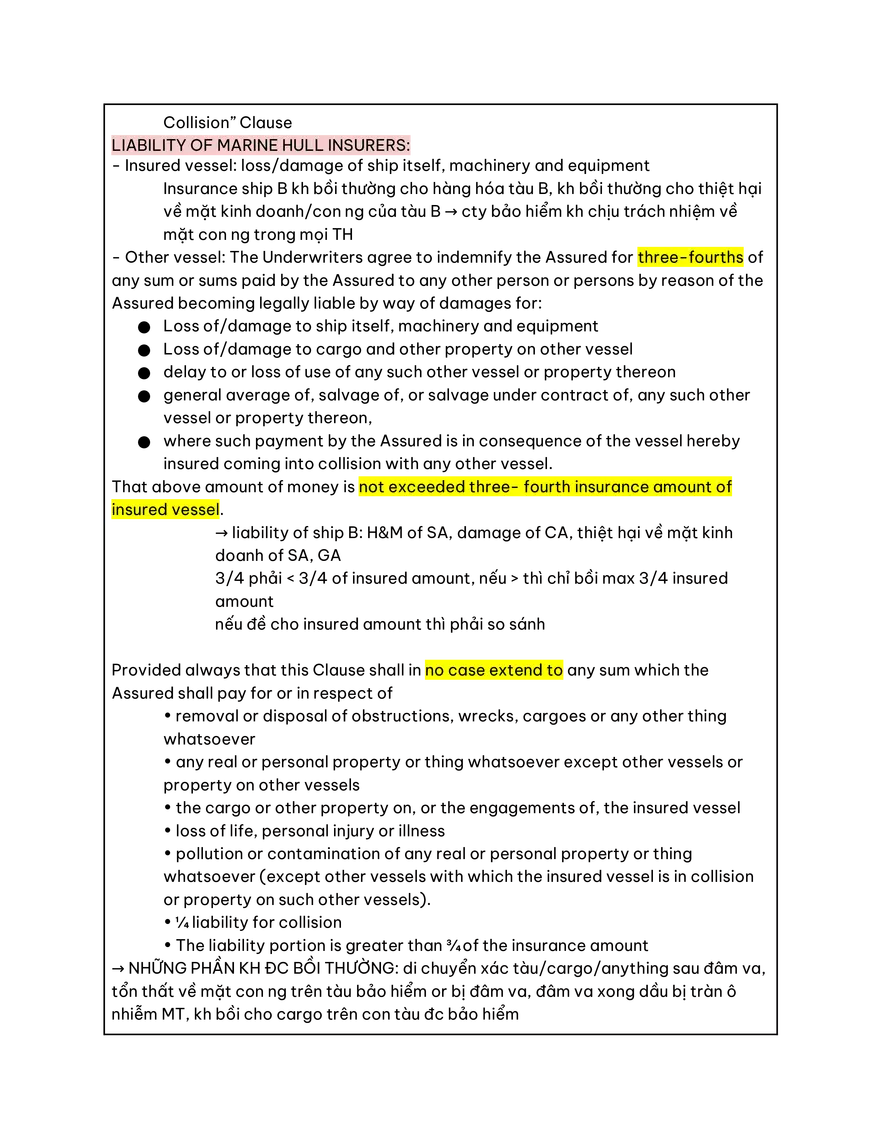 Marine Insurance Study Guide Part 4 - Page 10