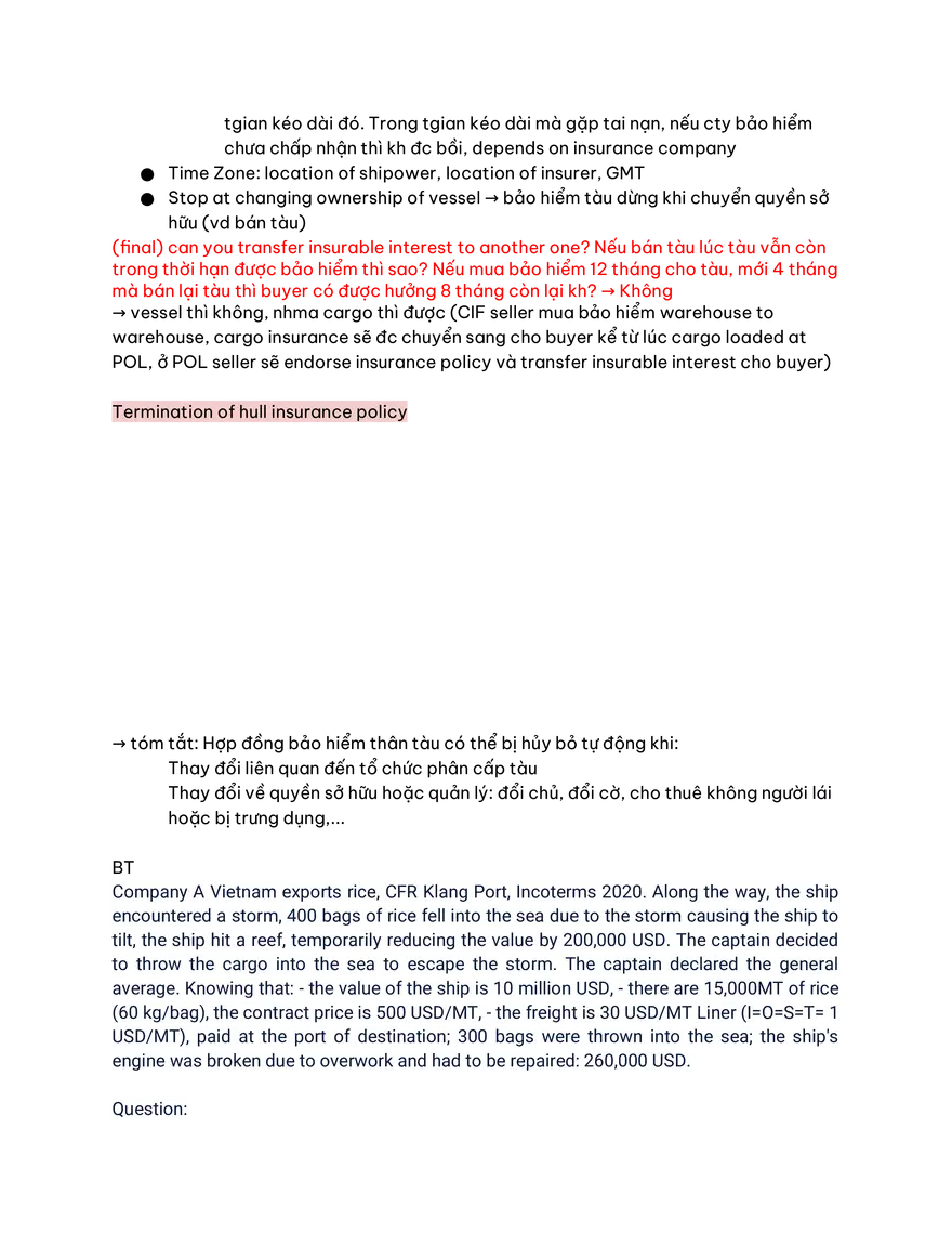 Marine Insurance Study Guide Part 4 - Page 4