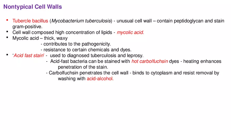 Classification of Microorganisms Lecture 3 - Page 10