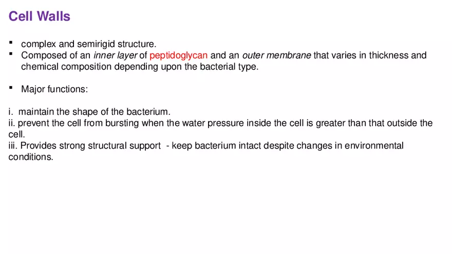 Classification of Microorganisms Lecture 3 - Page 2