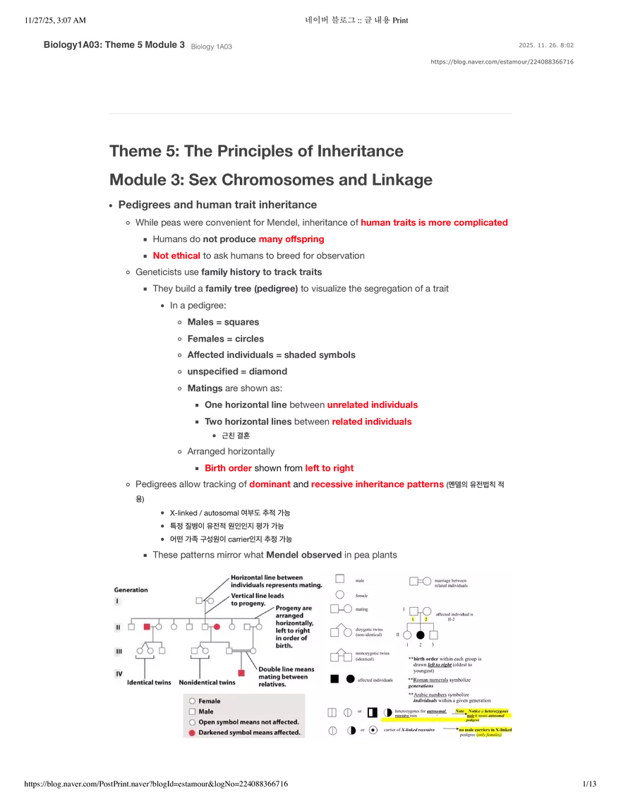 Biology1A03: Theme 5 Module 3 - Page 1