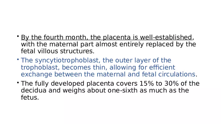 Placenta, Extraembryonic Membranes, and Multiple Pregnancies Part 2 - Page 8