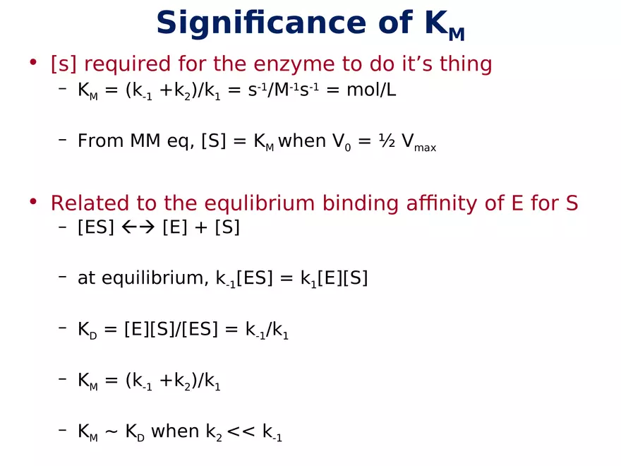Principles of Biochemistry - Enzymes Lecture 5 - Page 1