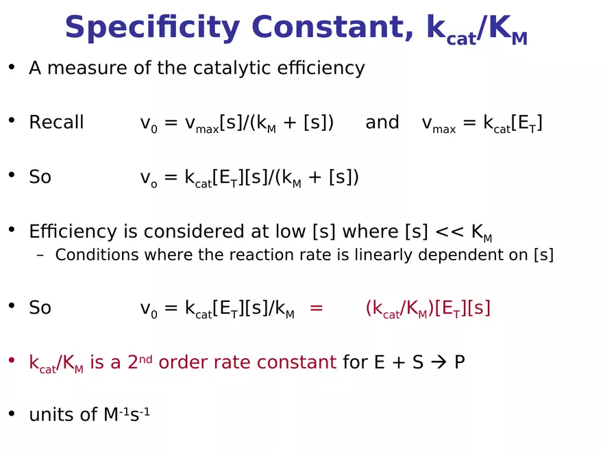 Principles of Biochemistry - Enzymes Lecture 5 - Page 4