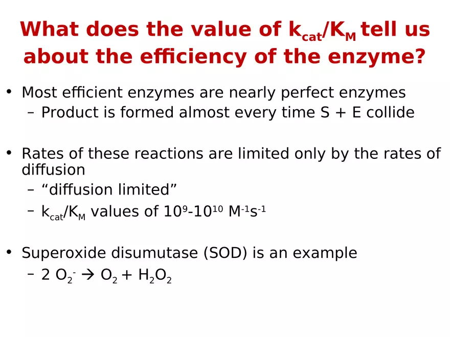 Principles of Biochemistry - Enzymes Lecture 5 - Page 5
