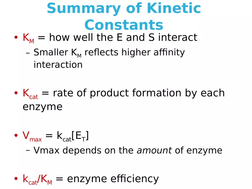 Principles of Biochemistry - Enzymes Lecture 5 - Page 6