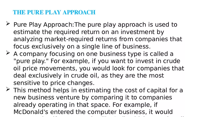 Chapter 14 Cost of Capital Lecture 7 - Page 5