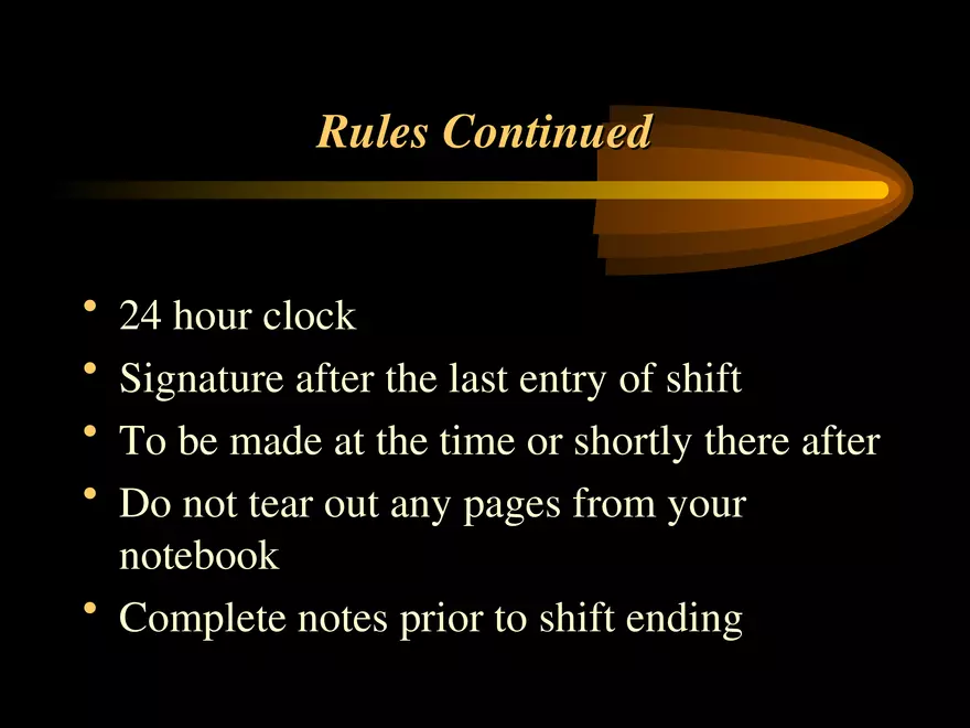 Note-Taking for Law Enforcement Officers - Page 9