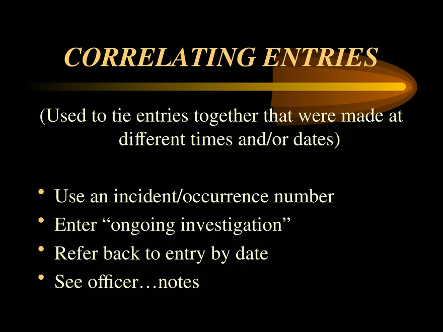 Note-Taking for Law Enforcement Officers - Page 10