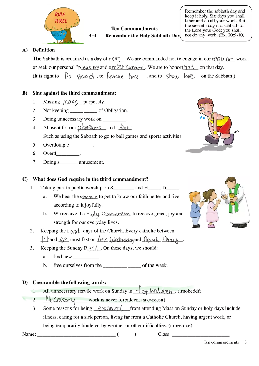 The First Commandment - Worship and Violations - Page 3