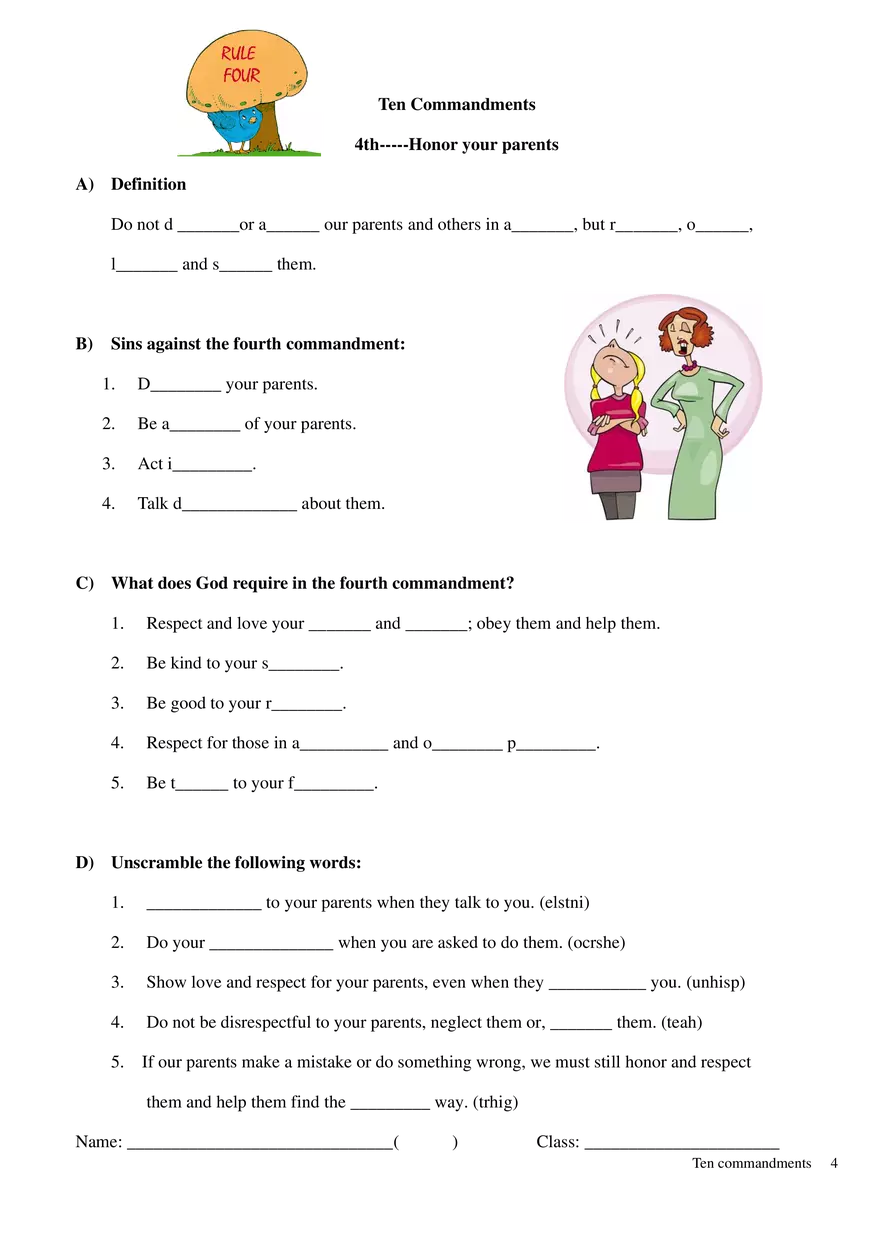 The First Commandment - Worship and Violations - Page 4