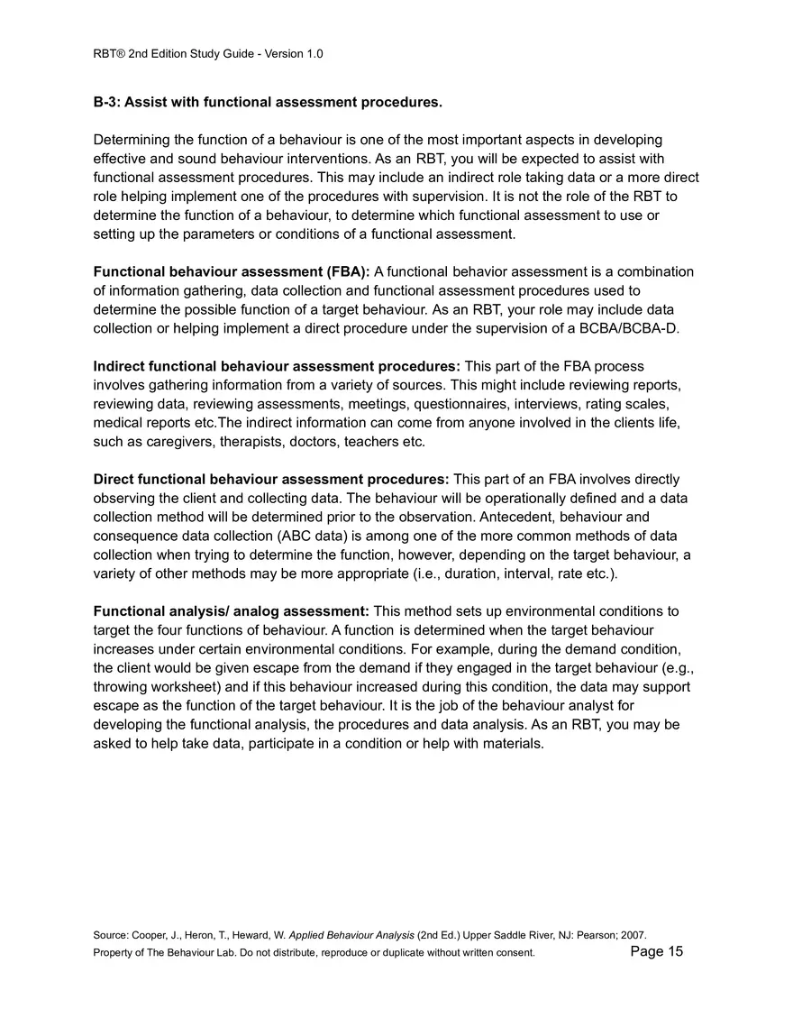 RBT Study Guide - Pages of Examples and Explanations - Page 7