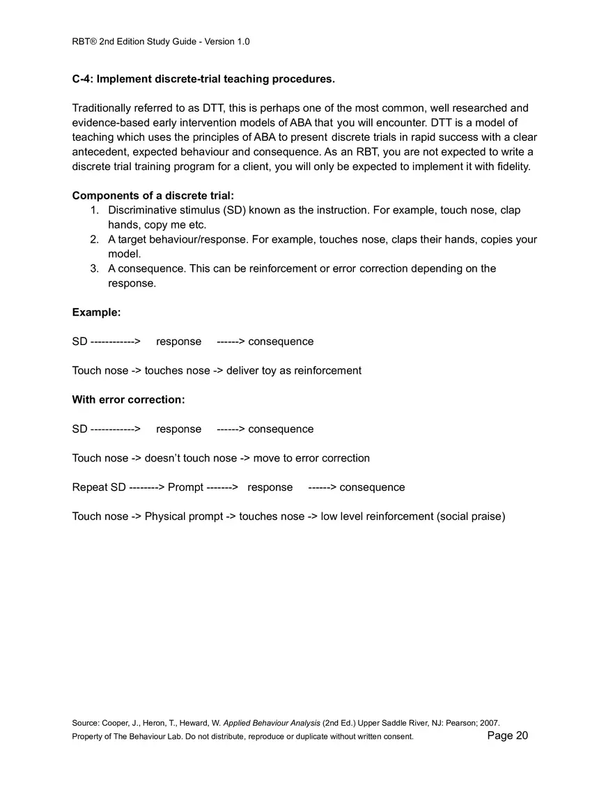 RBT Study Guide - Pages of Examples and Explanations - Page 12
