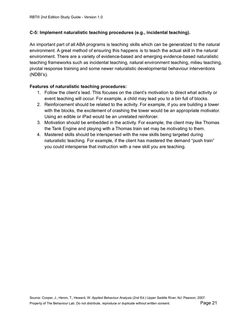 RBT Study Guide - Pages of Examples and Explanations - Page 14