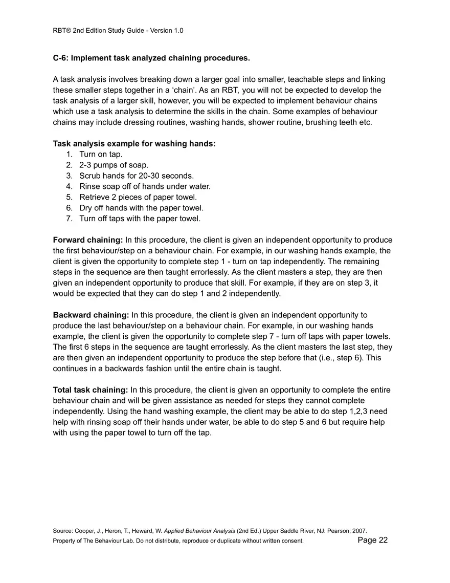 RBT Study Guide - Pages of Examples and Explanations - Page 15