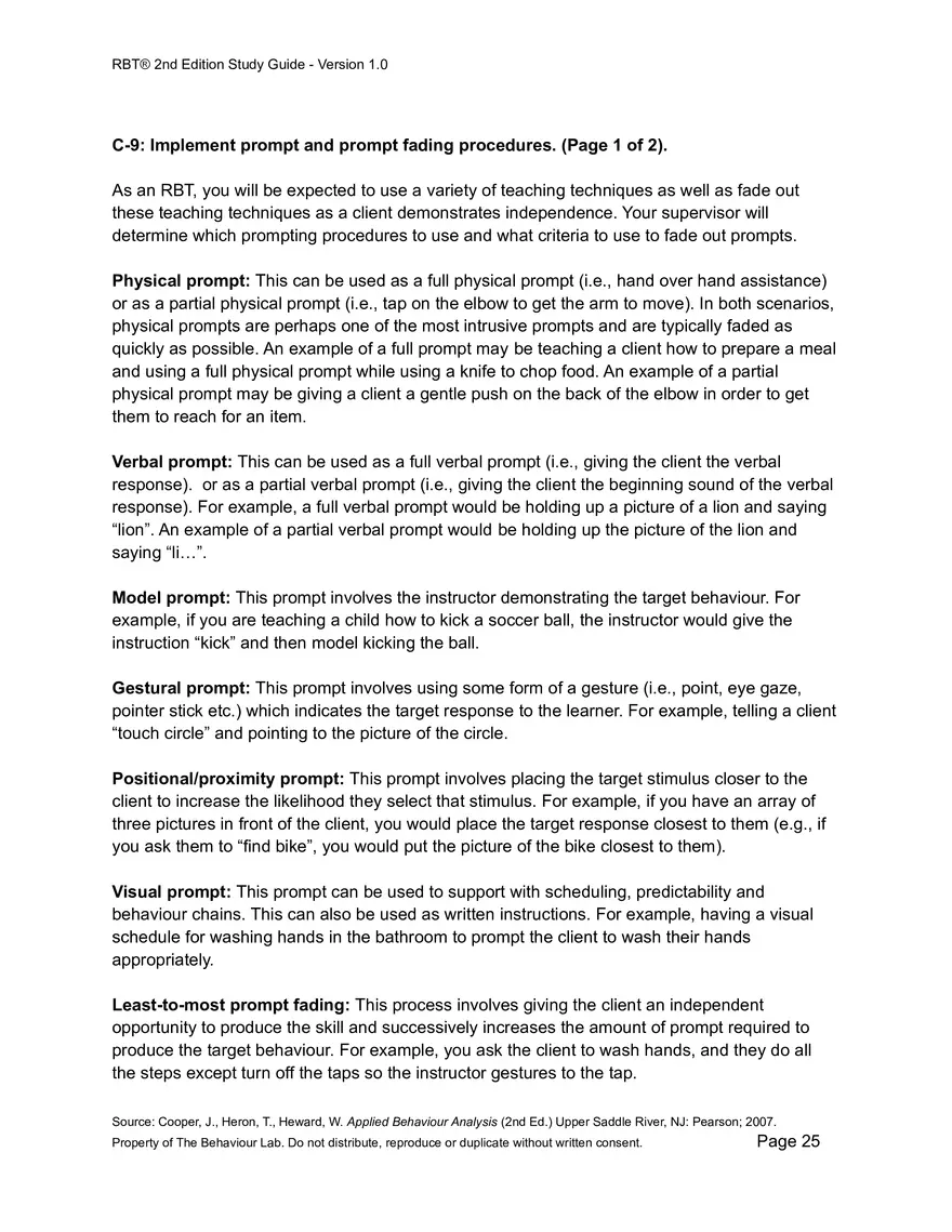 RBT Study Guide - Pages of Examples and Explanations - Page 18