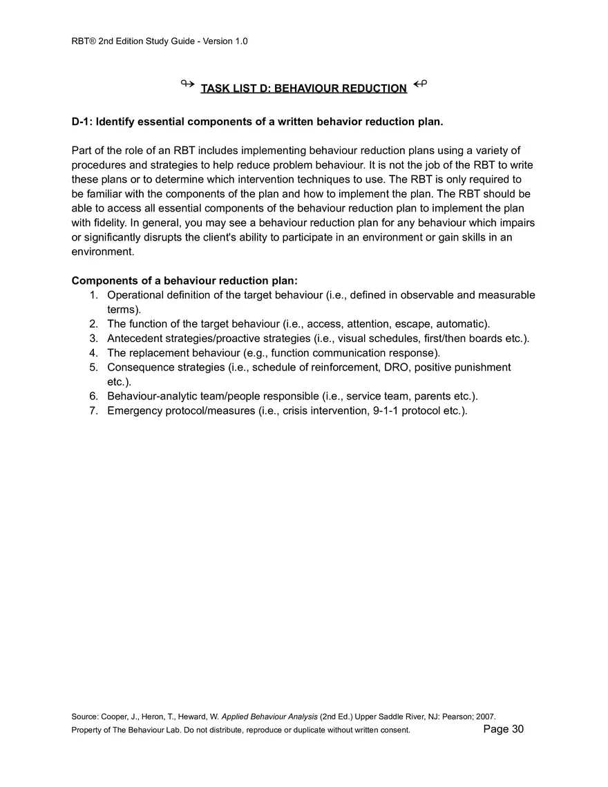 RBT Study Guide - Pages of Examples and Explanations - Page 23