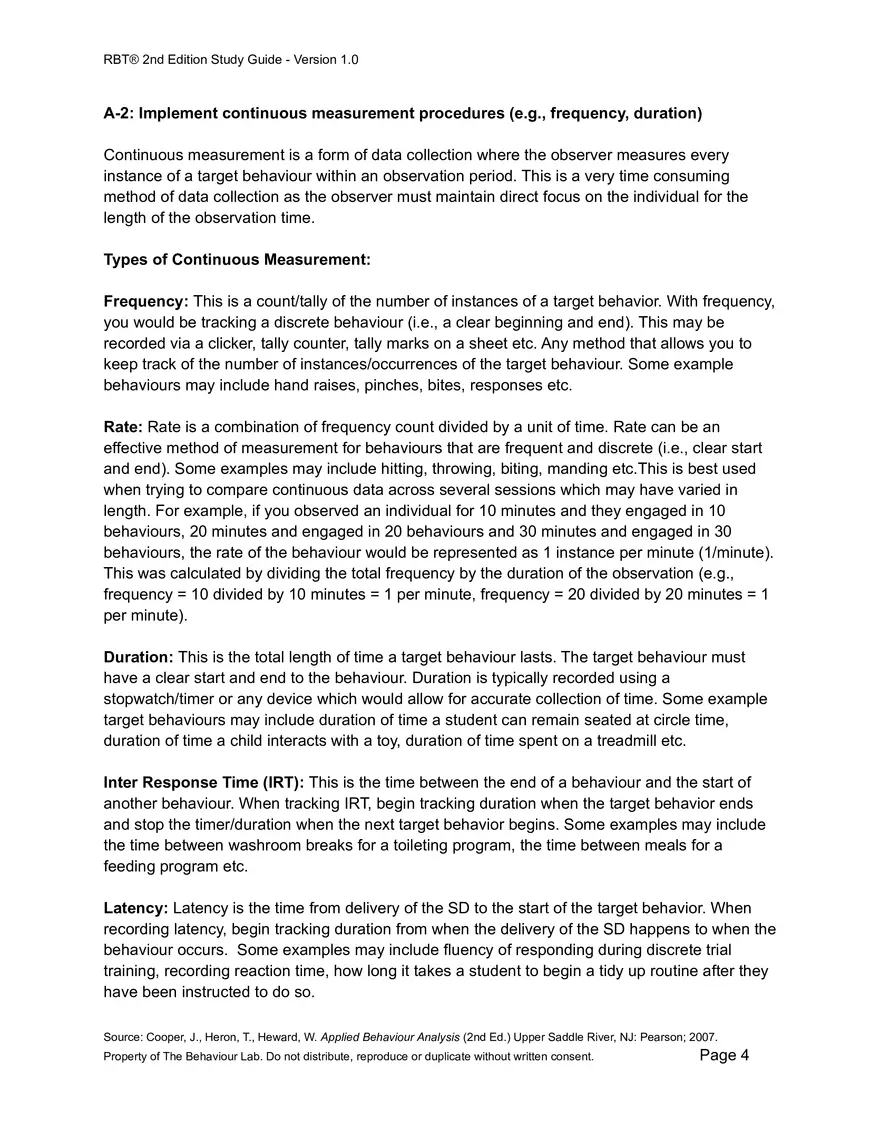 RBT Study Guide - Pages of Examples and Explanations - Page 24