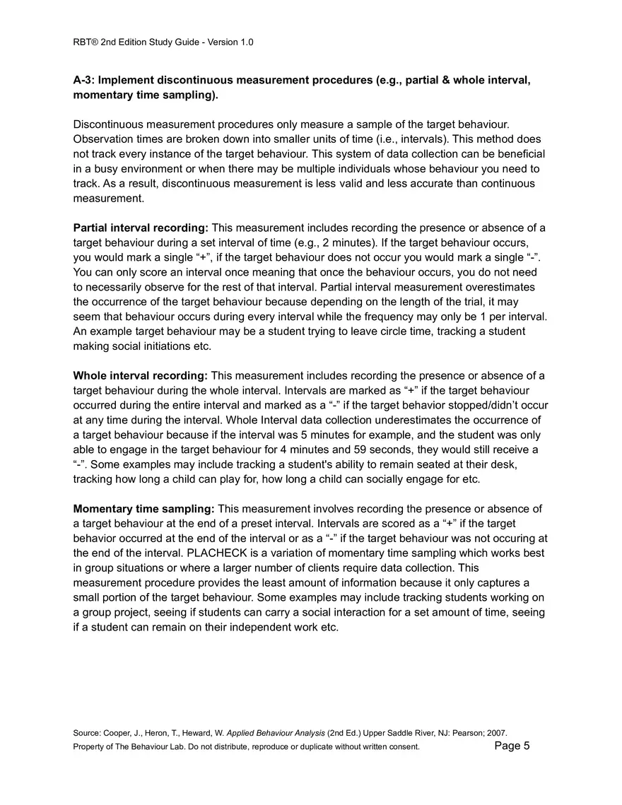 RBT Study Guide - Pages of Examples and Explanations - Page 35