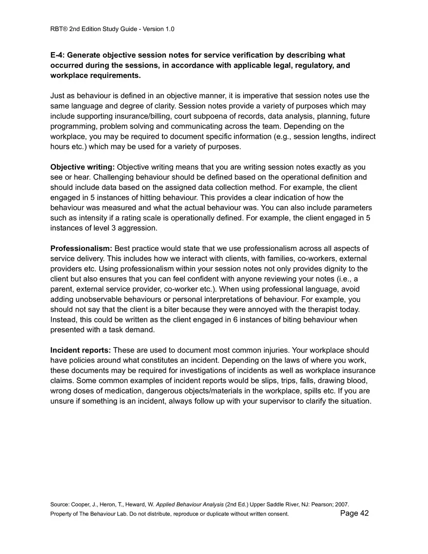 RBT Study Guide - Pages of Examples and Explanations - Page 37