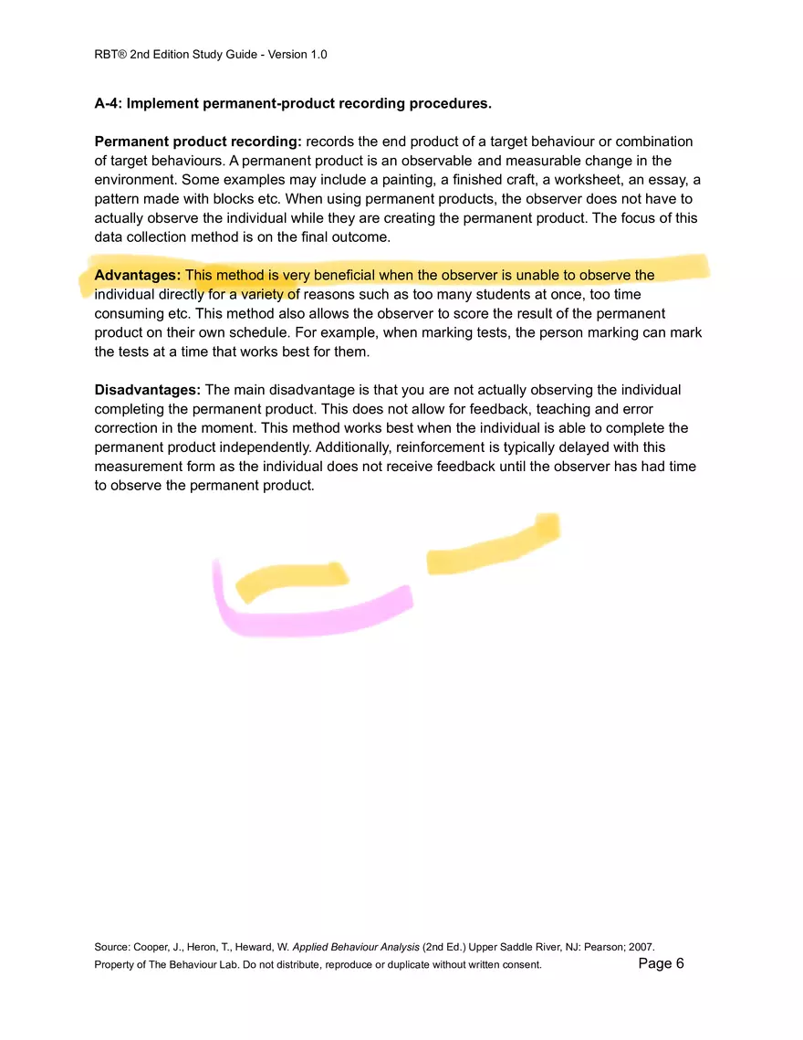 RBT Study Guide - Pages of Examples and Explanations - Page 45