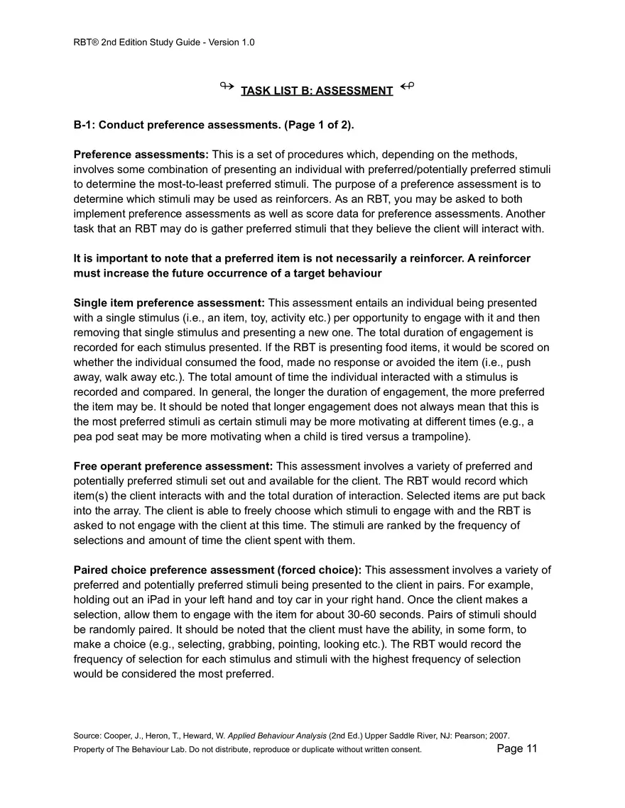 RBT Study Guide - Pages of Examples and Explanations - Page 3