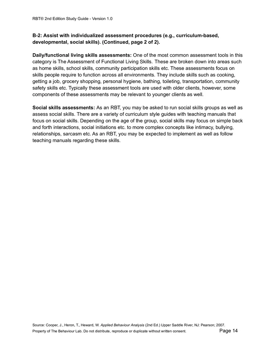 RBT Study Guide - Pages of Examples and Explanations - Page 6