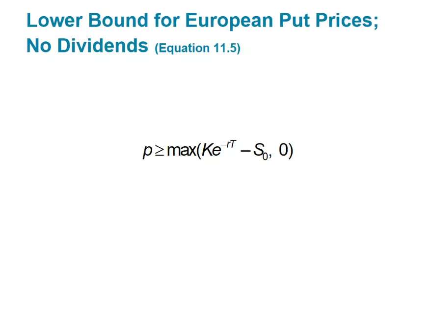 Part 1: Mechanics of Options Markets and Properties of Stock Options - Page 22