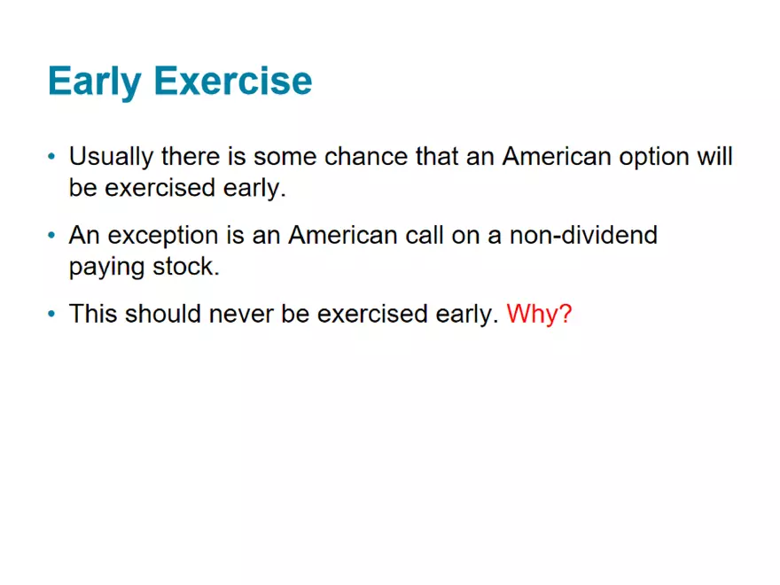 Part 1: Mechanics of Options Markets and Properties of Stock Options - Page 28