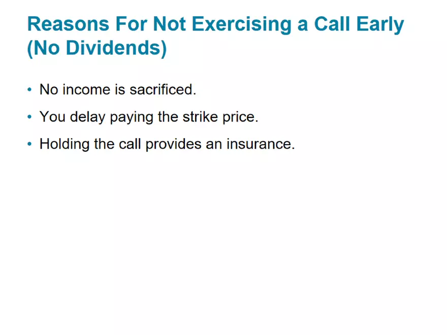 Part 1: Mechanics of Options Markets and Properties of Stock Options - Page 29