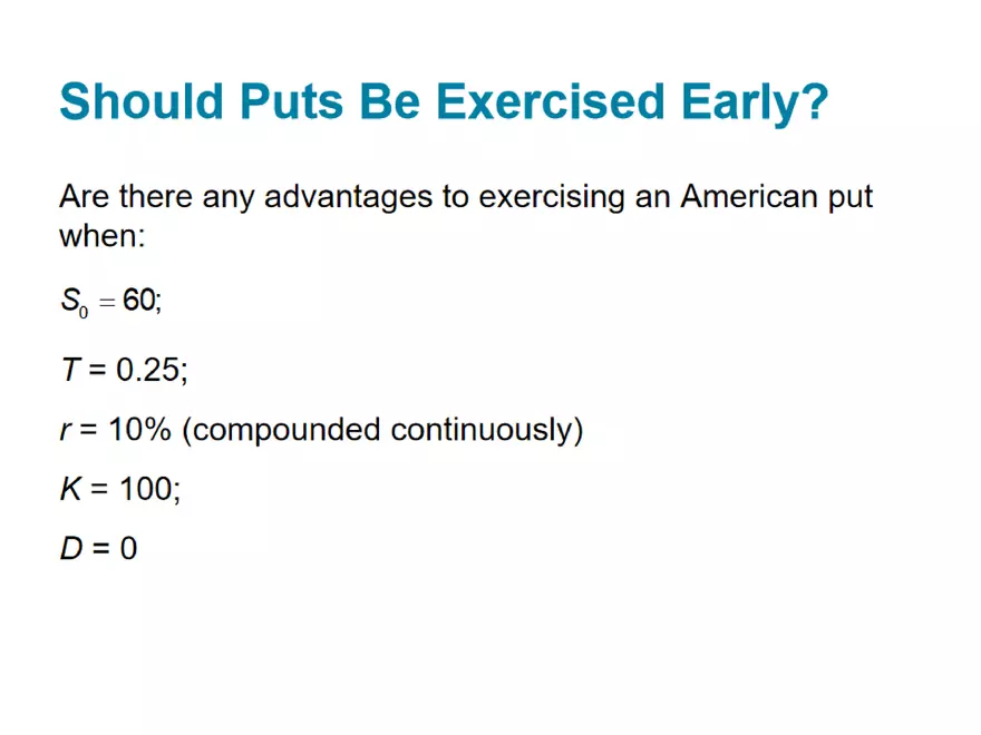 Part 1: Mechanics of Options Markets and Properties of Stock Options - Page 31