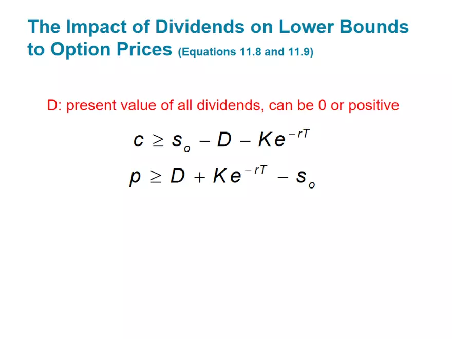 Part 1: Mechanics of Options Markets and Properties of Stock Options - Page 33