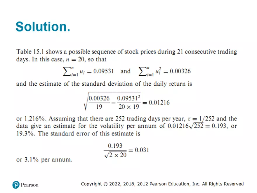 Part 2: Binomial Trees and The Black-Scholes-Merton - Page 23