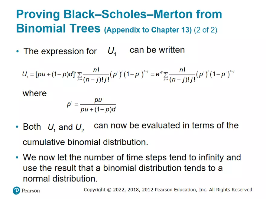 Part 2: Binomial Trees and The Black-Scholes-Merton - Page 38