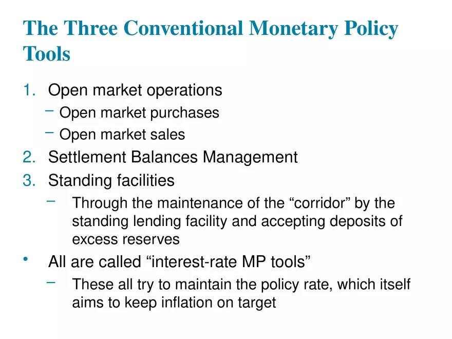 Chapter 16 Tools of Monetary Policy Part 3 - Page 1