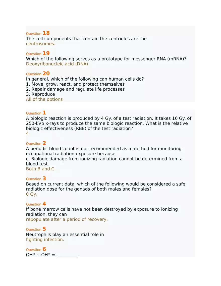 Radiation Physics and Protection - Key Concepts - Page 8